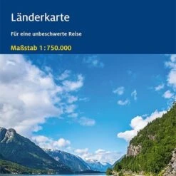 Norwegen Straßenkarte - ADAC 1:750.000