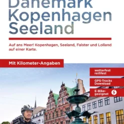 ADFC Radtourenkarte DK3 Dänemark: Kopenhagen & Seeland 1:150.000