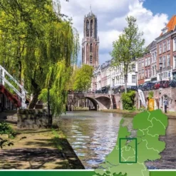 Utrecht Radkarte Mit Knotenpunkten 1:100.000, ANWB Bl. 13