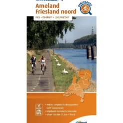 Ameland, Friesland Nord Radkarte 1:66.666, ANWB Bl. 02