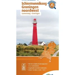 Schiermonnikoog Groningen Nord Radkarte 1:66.666, ANWB Bl. 03