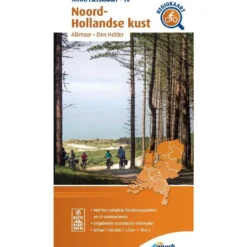 Küste Noord-Holland Radkarte 1:66.666, ANWB Bl. 10