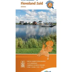 Flevoland Süd Radkarte 1:66.666, ANWB Bl. 18