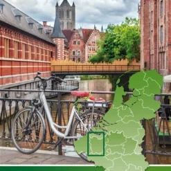 Flandrisches Zeeland Radkarte Mit Knotenpunkten 1:100.000, ANWB Bl. 26