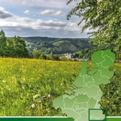 Belgische Ardennen Radkarte Mit Knotenpunkten 1:100.000, ANWB Bl. 28