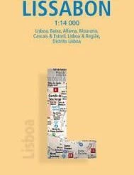 Lissabon Stadtplan 1:14.000 Von Borch