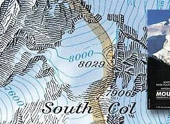 Mount Everest Wanderkarte 1:50.000