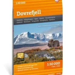 Dovrefjell Wanderkarte 1:50.000 - Calazo Norwegen Turkart