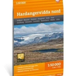 Hardangervidda Nord Wanderkarte 1:50.000 - Calazo Norwegen Turkart