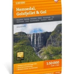 Hemsedal, Golsfjellet & Gol Wanderkarte 1:50.000 - Calazo Norwegen Turkart
