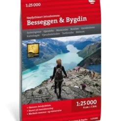 Jotunheimen: Besseggen & Bygdin Wanderkarte 1:25.000 - Calazo Norwegen Hoyjfellskart