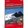 Jotunheimen: Galdhopiggen & Glittertinden Wanderkarte 1:25.000 - Calazo Norwegen Hoyjfellskart