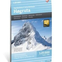 Jotunheimen: Hogruta Wanderkarte 1:25.000 - Calazo Norwegen Hoyjfellskart