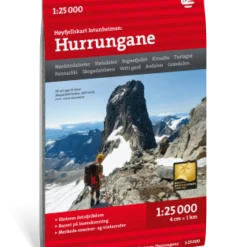 Jotunheimen: Hurrungane Wanderkarte 1:25.000 - Calazo Norwegen Hoyjfellskart