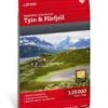 Jotunheimen: Tyin & Filefjell Wanderkarte 1:25.000 - Calazo Norwegen Hoyjfellskart