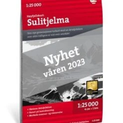 Sulitjelma Wanderkarte 1:25.000 - Calazo Norwegen Hoyjfellskart