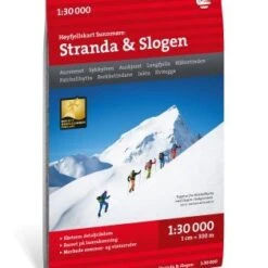 Sunnmore: Stranda & Slogen Wanderkarte 1:30.000 - Calazo Norwegen Hoyjfellskart