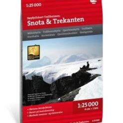 Trollheimen: Snota & Trekanten Wanderkarte 1:25.000 - Calazo Norwegen Hoyjfellskart