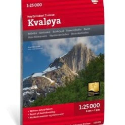 Tromso: Kvaloya Wanderkarte 1:25.000 - Calazo Norwegen Hoyjfellskart
