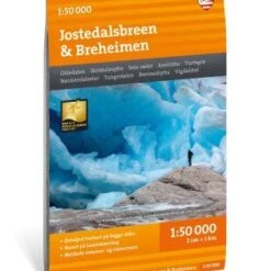 Jostedalsbreen & Breheimen Wanderkarte 1:50.000 - Calazo Norwegen Turkart