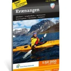 Kvaenangen Wanderkarte 1:50.000 - Calazo Norwegen Turkart