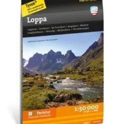 Loppa Wanderkarte 1:50.000 - Calazo Norwegen Turkart