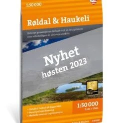 Roldal & Haukeli Wanderkarte 1:50.000 - Calazo Norwegen Turkart