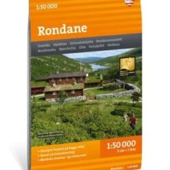 Rondane Wanderkarte 1:50.000 - Calazo Norwegen Turkart