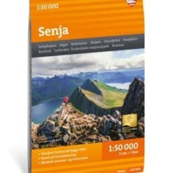 Senja Wanderkarte 1:50.000 - Calazo Norwegen Turkart