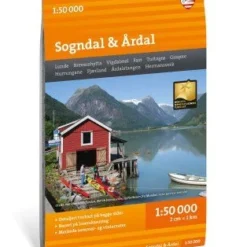 Sogndal & Ardal Wanderkarte 1:50.000 - Calazo Norwegen Turkart