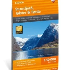 Sunnfjord, Jolster & Forde Wanderkarte 1:50.000 - Calazo Norwegen Turkart