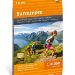 Sunnmore Wanderkarte 1:50.000 - Calazo Norwegen Turkart
