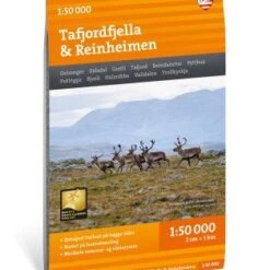 Tafjordfjella & Reinheimen Wanderkarte 1:50.000 - Calazo Norwegen Turkart
