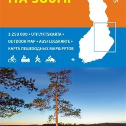 Finnland Ost / Itä-Suomi Freizeit- Und Radkarte 1:250.000
