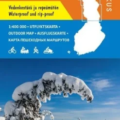 Finnland Nord / Pohjois-Suomi Freizeit- Und Radkarte 1:400.000
