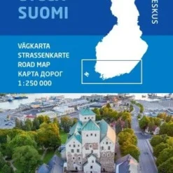 Finnland Süd / Etelä-Suomi Straßenkarte 1:250.000