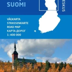 Finnland Nord / Pohjois-Suomi Straßenkarte 1:400.000