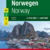 Norwegen Straßenatlas 1:250.000/1:400.000, Freytag Und Berndt