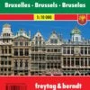 Brüssel, Stadtplan 1:10.000, Freytag Und Berndt