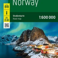 Norwegen Straßenkarte 1:600.000, Freytag & Berndt