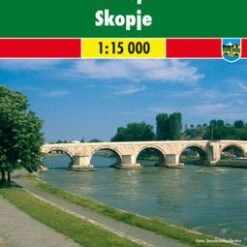 Skopje, Stadtplan 1:15.000, Freytag Und Berndt