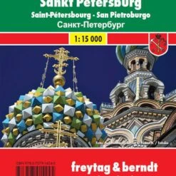 St. Petersburg, Stadtplan .1:15.000, Freytag Und Berndt
