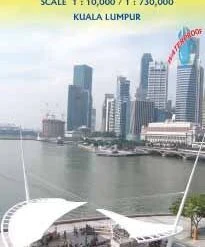 Singapur Stadtplan 1:10.000 / Malay Halbinsel 1:730.000, ITM