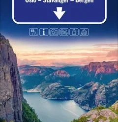 Kümmerly+Frey Straßenkarte Süd-Norwegen (Southern Norway) No.1 1:335.000