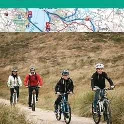 Vestjütland Und Limfjordland Radkarte / Veytjylland Og Limfjordslandet Cykelkort Blatt 2 1:100.000,