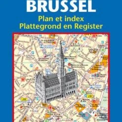 Michelin 44 Brüssel, Bruxelles; Brussel Stadtplan 1:22.000
