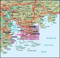 Hongkong Stadtplan 1:22.500, Nelles Maps