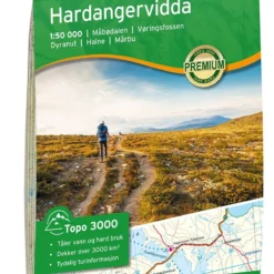 Hardangervidda Topographische Wanderkarte 1:50.000 Bl. 3006 - Nordeca Topo 3000