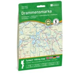Drammensmarka Topographische Wanderkarte 1:50.000 Bl. 3016 - Nordeca Topo 3000