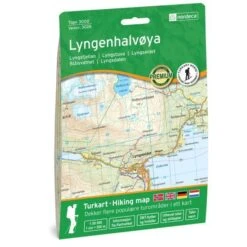 Lyngenhalvoya Topographische Wanderkarte 1:50.000 Bl. 3026 - Nordeca Topo 3000